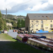 Calder and Hebble Navigation at Sowerby Bridge