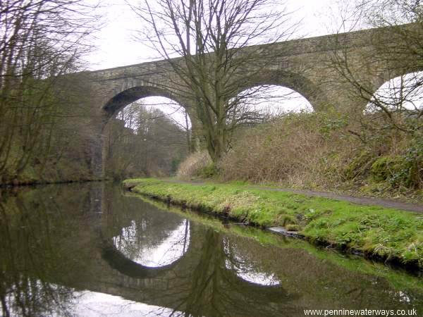 Copley viaduct, Calder and Hebble Navigation