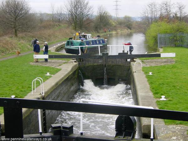 Cromwell Lock, Calder and Hebble Navigation