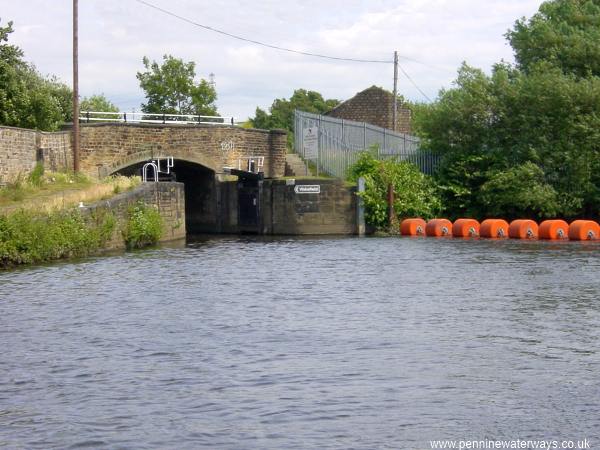 Greenwood Flood Lock, Calder and Hebble Navigation Greenwood Flood Lock, Calder and Hebble Navigation