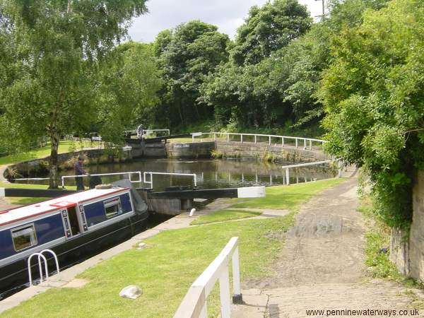 Thornhill Double Locks, Calder and Hebble Navigation Thornhill Double Locks, Calder and Hebble Navigation