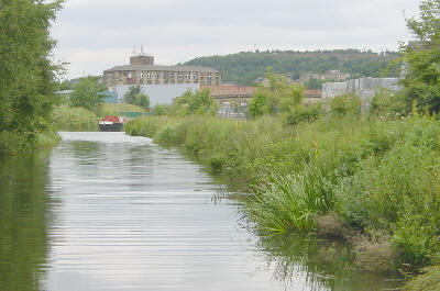 Approaching Dewsbury Basin, Calder and Hebble Navigation