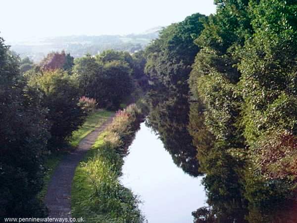 below Long Wood, Calder and Hebble Navigation