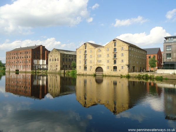 Wakefield waterfront, Calder and Hebble Navigation