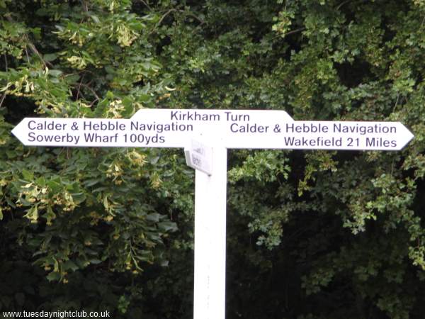 Kirkham Turn, Sowerby Bridge, Calder and Hebble Navigation