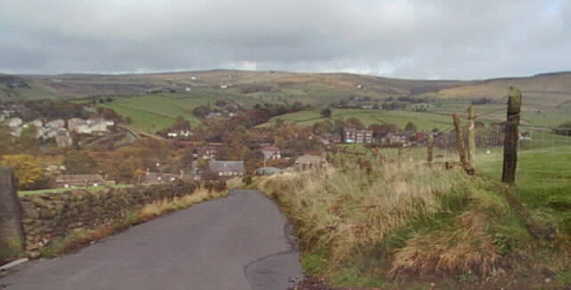 At Diggle looking towards Standedge.