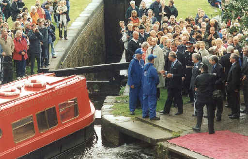 Prince Charles at Marsden. Photo: Mark Curry