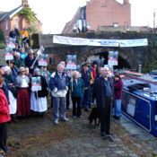 Protest at Castlefield