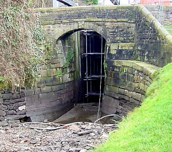 Wall collapse at Marple