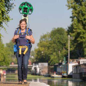 Google Trekker, photo: Canal and River Trust Anderton Lift