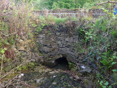 Huddersfield Canal culvert at Sandhill Cottages