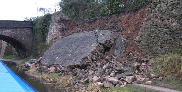 Macclesfield collapse, photo: Roger Olver