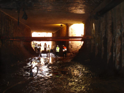 Margaret Fletcher Tunnel, Manchester Bolton and Bury Canal