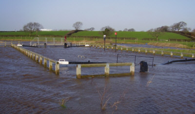 Ribble Link flooded
