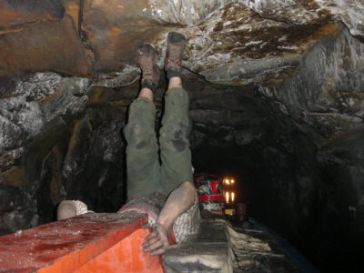 Solo legging of Standedge Tunnel