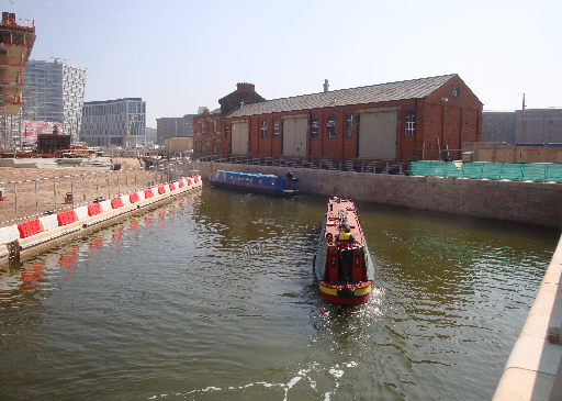 Mann Island Lock, Liverpool