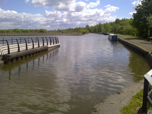 Marina, Plank Lane, Leigh Branch, Leeds and Liverpool Canal. Photo: Raymond Smith