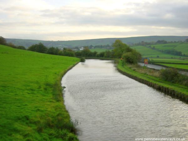 west from Farnhill Bridge