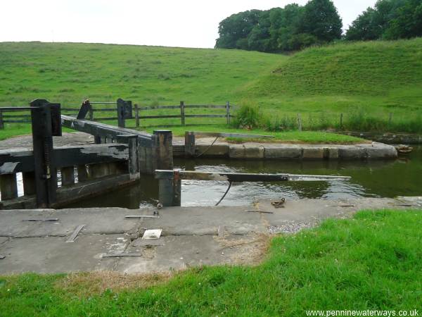 middle lock at Greenberfield middle lock at Greenberfield