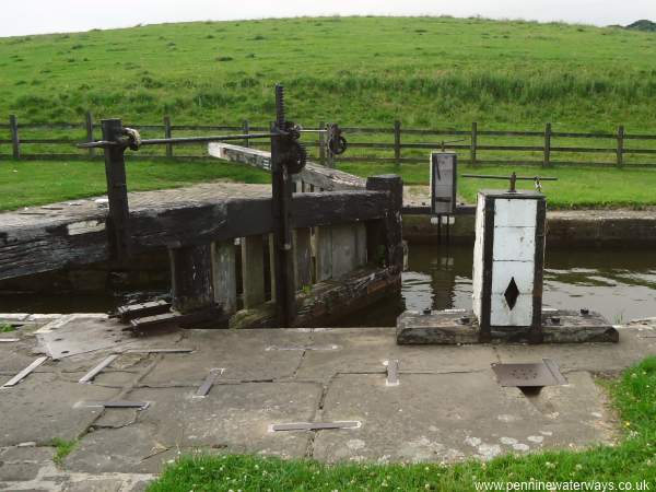 bottom lock at Greenberfield bottom lock at Greenberfield