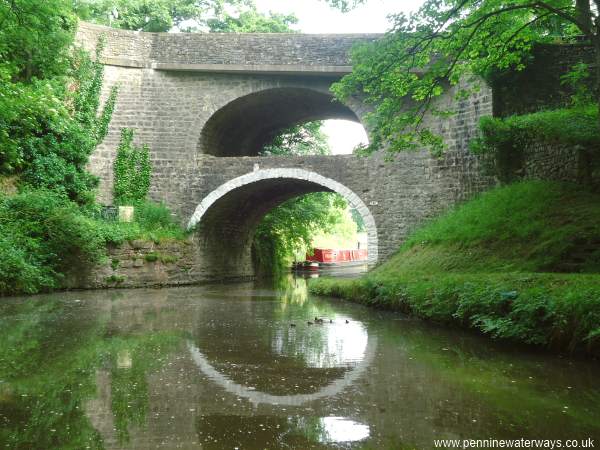 double-arched bridge at East Marton