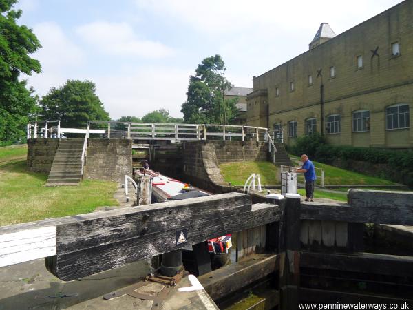 Bingley 3-rise staircase locks Bingley 3-rise staircase locks