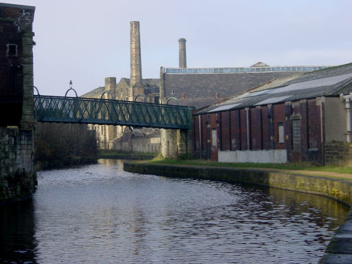 footbridge, Burnley