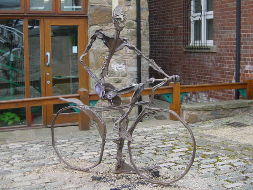 sculpture at Lock 56, Blackburn sculpture at Lock 56, Blackburn