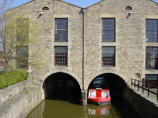 Number 1 Terminal Warehouse at Wigan Pier