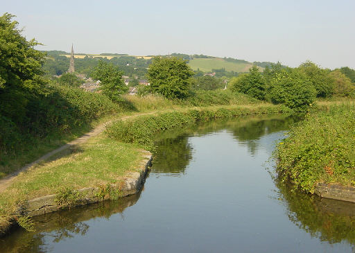 Parbold from Newburgh embankment Parbold from Newburgh embankment