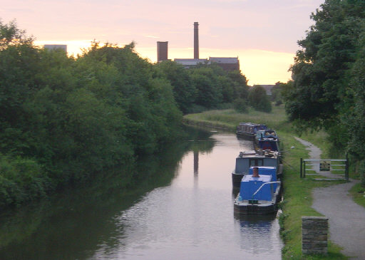 Burscough from Junction Bridge