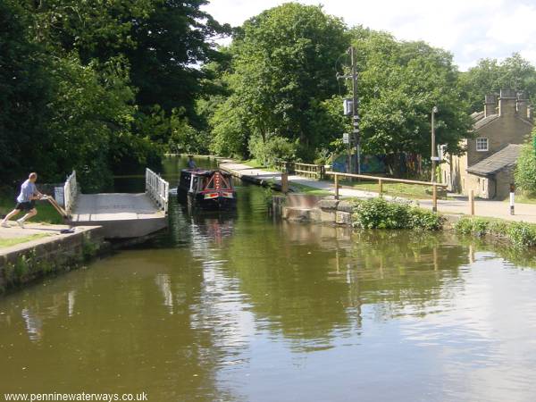 Hirst Mill Swing Bridge