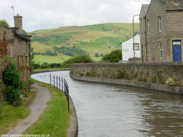 east from Barrett's Bridge, Kildwick