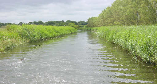 old course of the River Douglas, Sollom