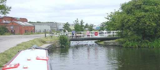 Town End Swing Bridge in Tarleton