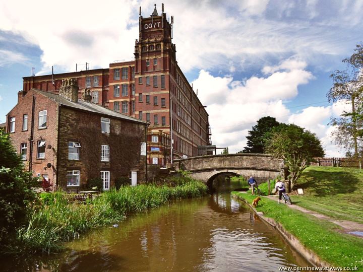 Marple Goyt Mill, Macclesfield Canal, Marple
