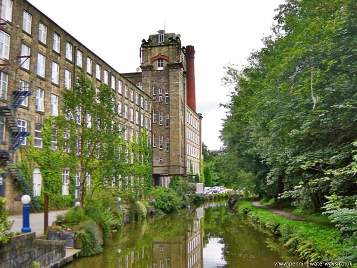 Clarence Mill, Bollington Clarence Mill, Bollington, Macclesfield Canal