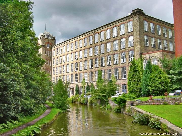 Clarence Mill, Bollington Clarence Mill, Bollington, Macclesfield Canal