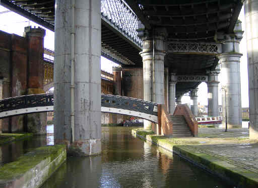 railway viaducts, Castlefield