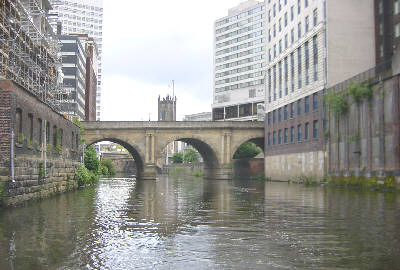 Blackfriars Bridge - River Irwell Navigation,  Manchester