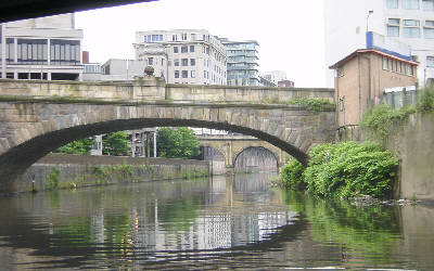 Victoria Bridge - River Irwell Navigation,  Manchester