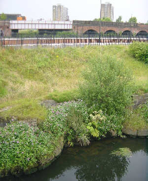 Manchester Bolton and Bury Canal entrance