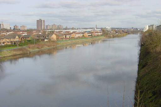 Manchester Ship Canal at Barton