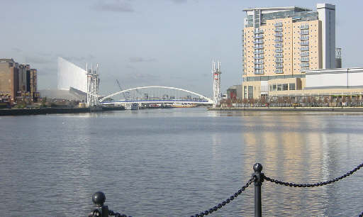 Lowry Footbridge, Salford Quays