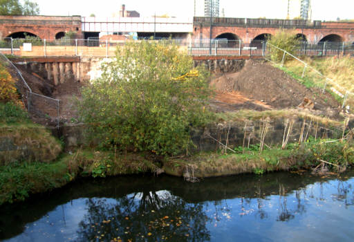 former junction with River Irwell - photo: John Fletcher