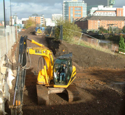 Salford Inner Relief Road - photo: John Fletcher