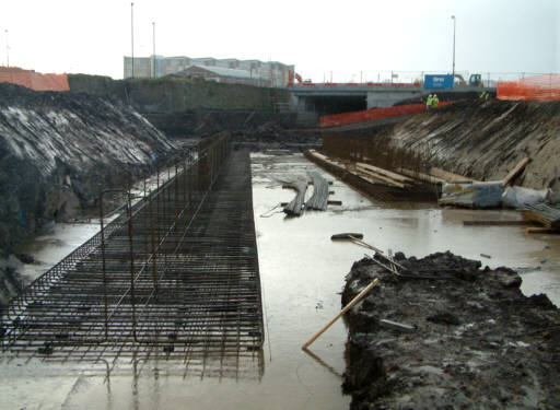 east of East Ordsall Lane Bridge - photo: John Fletcher