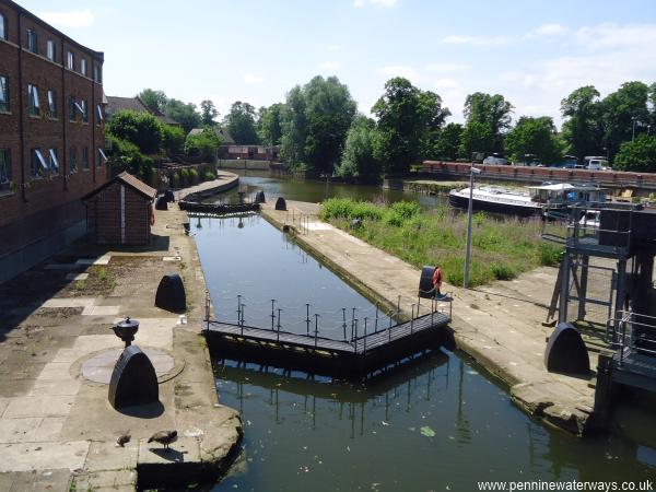 Castle Mills Lock, River Foss Castle Mills Lock, River Foss