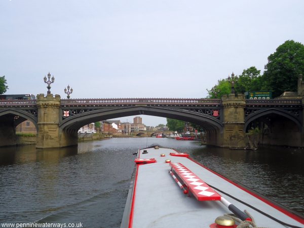 Skeldergate Bridge, York, River Ouse Skeldergate Bridge, York, River Ouse