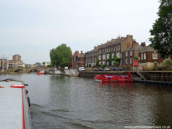 South Esplanade, York, River Ouse South Esplanade, York, River Ouse